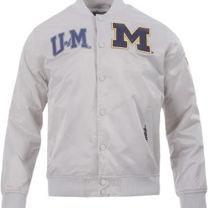 Men's College Classic Chenille Satin Jacket