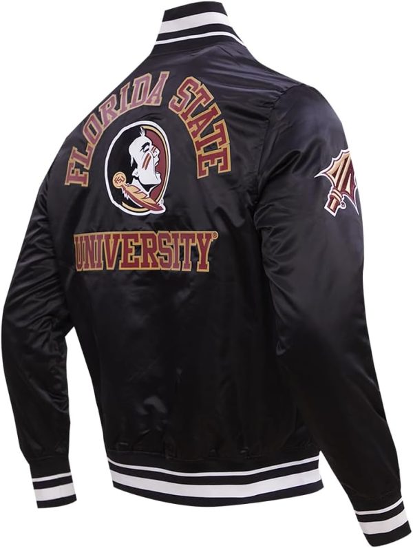 Men's College Classic Chenille Satin Jacket - Image 16