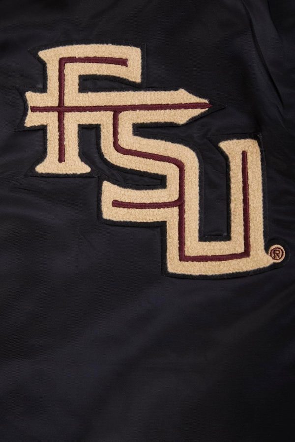Men's College Classic Chenille Satin Jacket - Image 21
