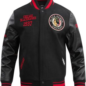 Mens NHL Retro Classics Varsity Jacket