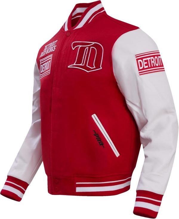 Mens NHL Retro Classics Varsity Jacket - Image 3