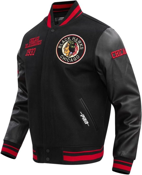 Mens NHL Retro Classics Varsity Jacket - Image 10