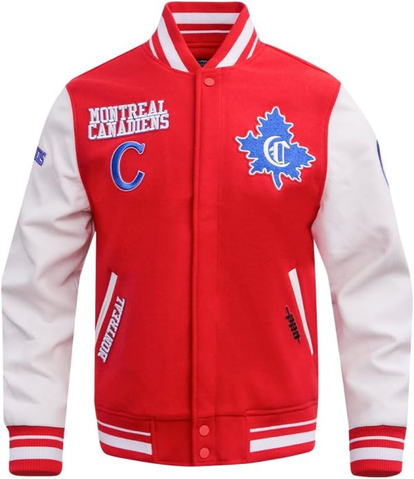 Mens NHL Retro Classics Varsity Jacket - Image 34