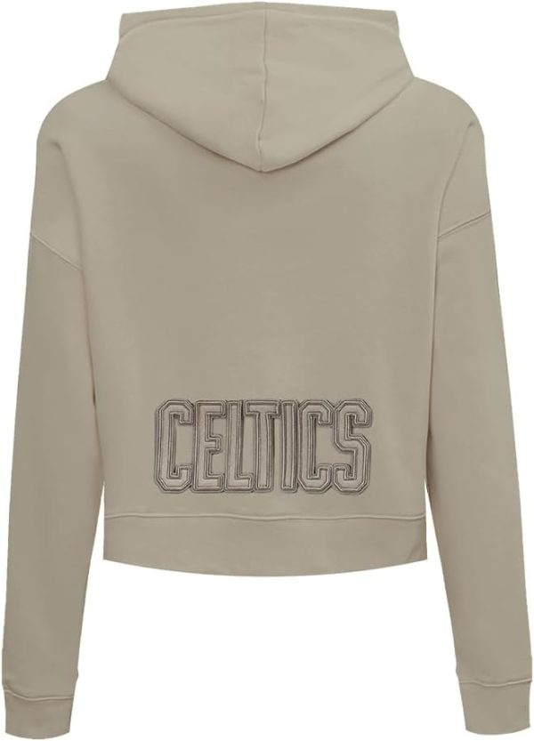 Womens NBA Neutral Cropped Pullover Hoodie - Image 12