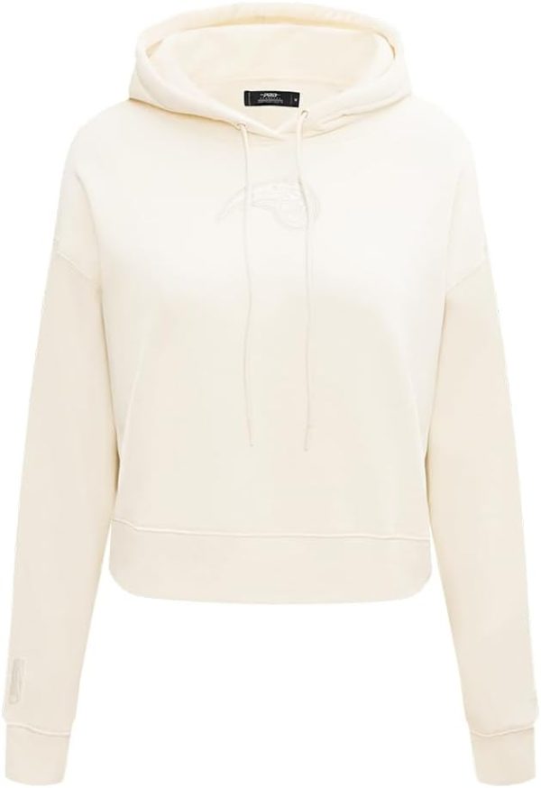 Womens NBA Neutral Cropped Pullover Hoodie - Image 17