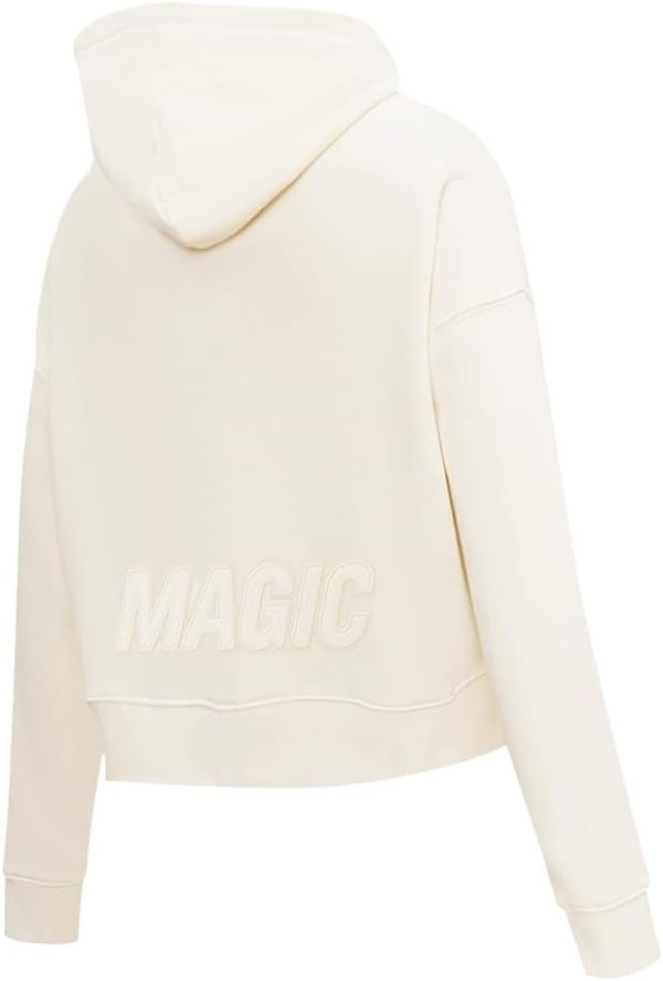 Womens NBA Neutral Cropped Pullover Hoodie - Image 20