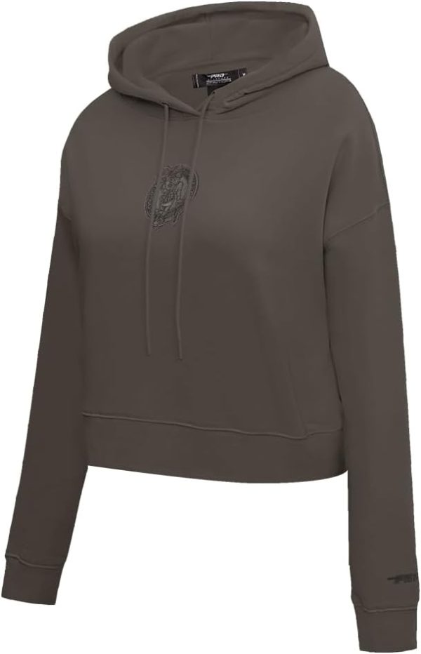 Womens NBA Neutral Cropped Pullover Hoodie - Image 22