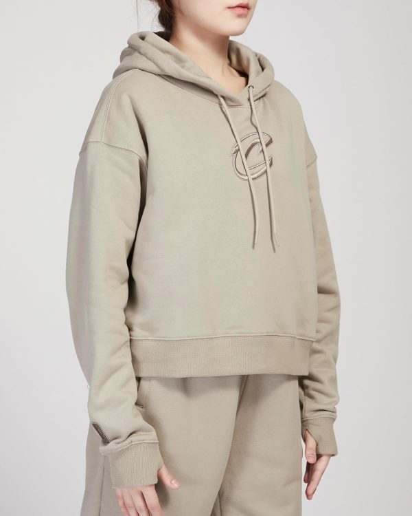Womens NBA Neutral Cropped Pullover Hoodie - Image 26