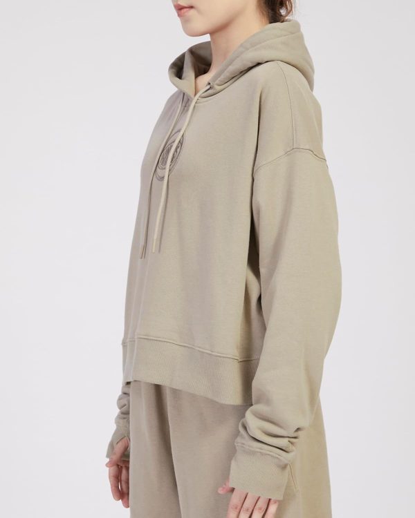 Womens NBA Neutral Cropped Pullover Hoodie - Image 37
