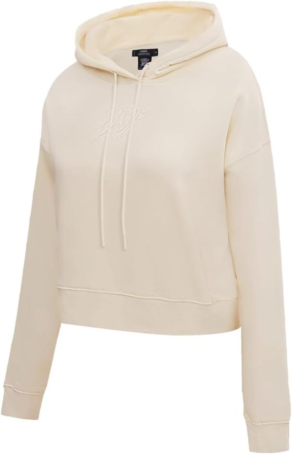 Womens NBA Neutral Cropped Pullover Hoodie - Image 43