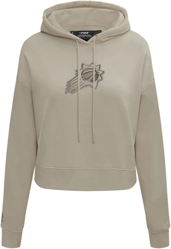 Womens NBA Neutral Cropped Pullover Hoodie - Image 47