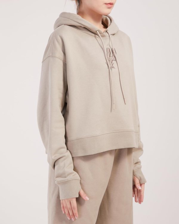 Womens NBA Neutral Cropped Pullover Hoodie - Image 54