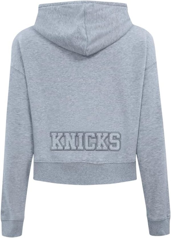 Womens NBA Neutral Cropped Pullover Hoodie - Image 66