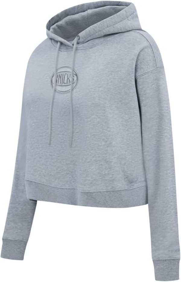 Womens NBA Neutral Cropped Pullover Hoodie - Image 67