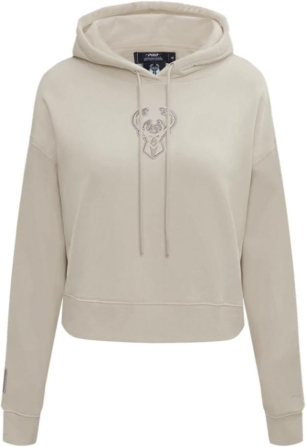 Womens NBA Neutral Cropped Pullover Hoodie - Image 71