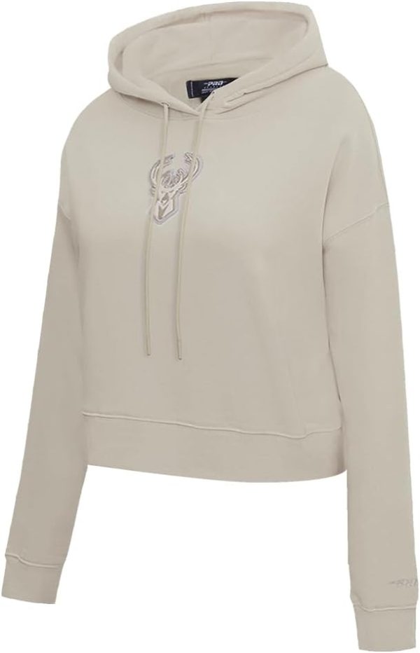 Womens NBA Neutral Cropped Pullover Hoodie - Image 73
