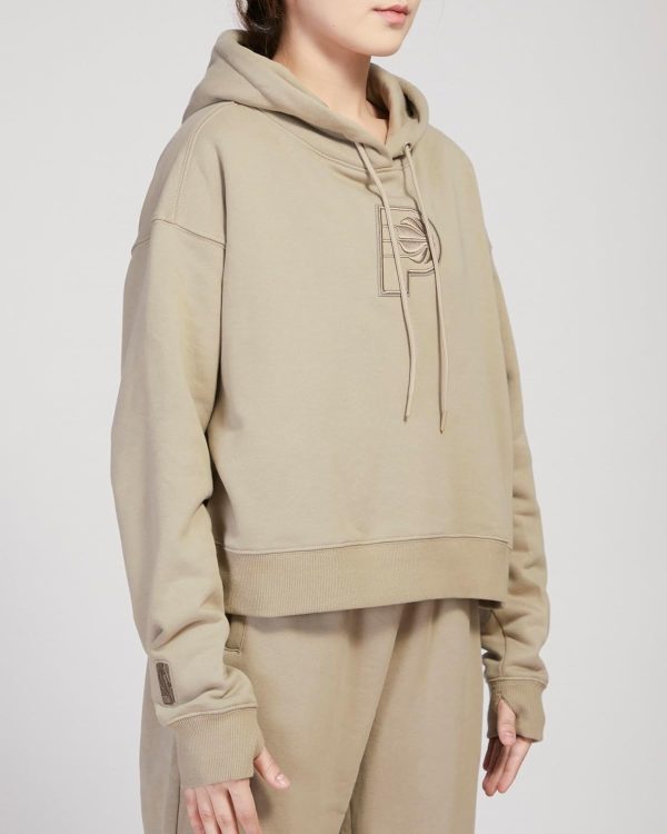 Womens NBA Neutral Cropped Pullover Hoodie - Image 82