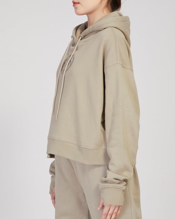 Womens NBA Neutral Cropped Pullover Hoodie - Image 118