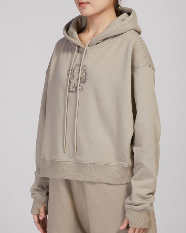 Womens NBA Neutral Cropped Pullover Hoodie - Image 123