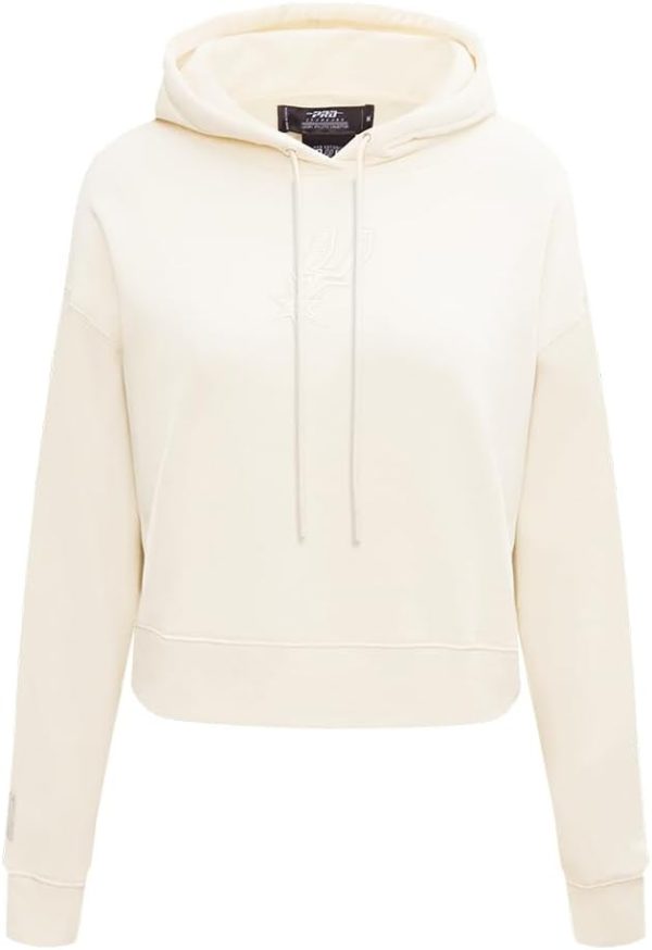 Womens NBA Neutral Cropped Pullover Hoodie - Image 131