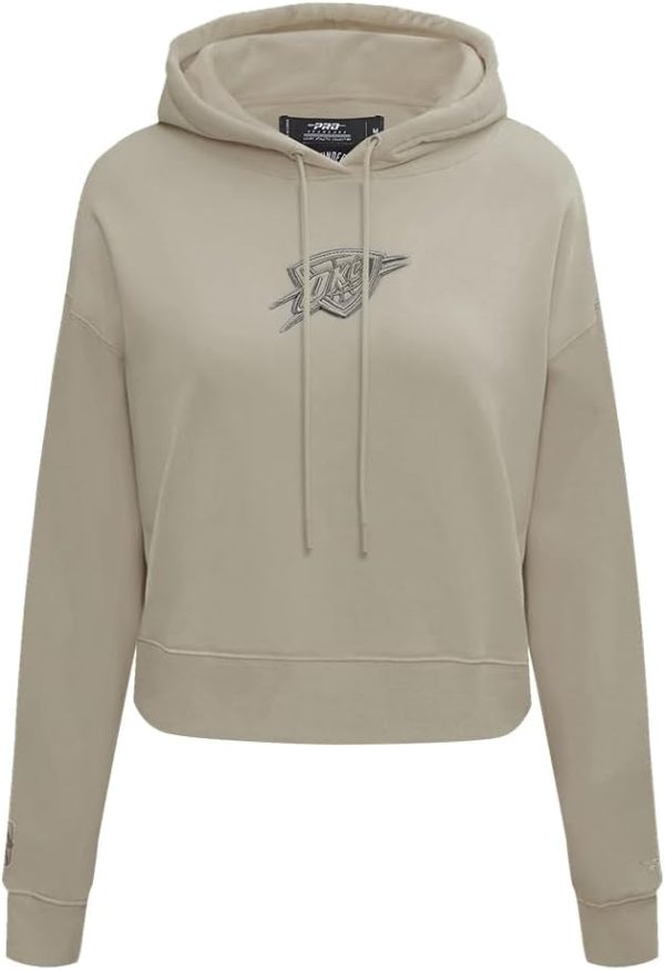 Womens NBA Neutral Cropped Pullover Hoodie - Image 135
