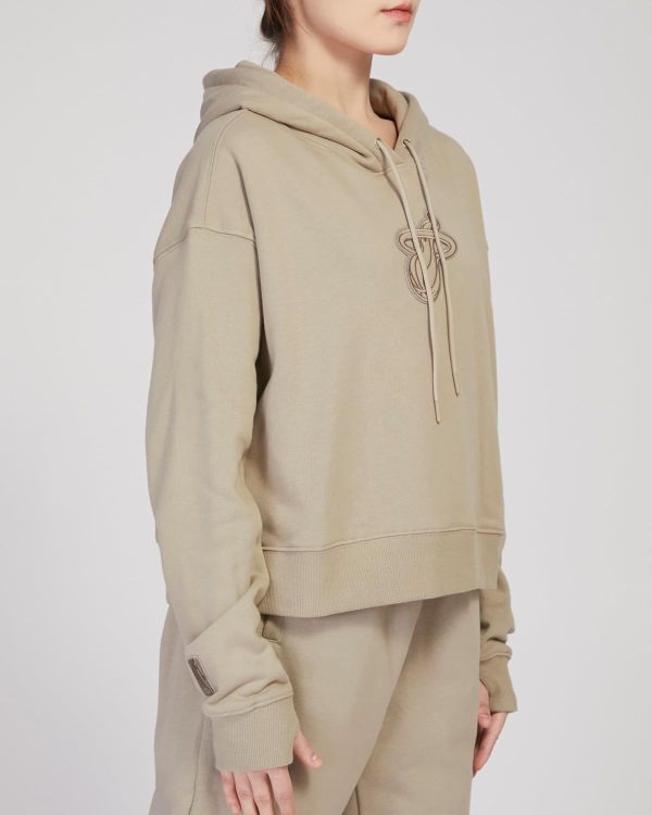 Womens NBA Neutral Cropped Pullover Hoodie - Image 144
