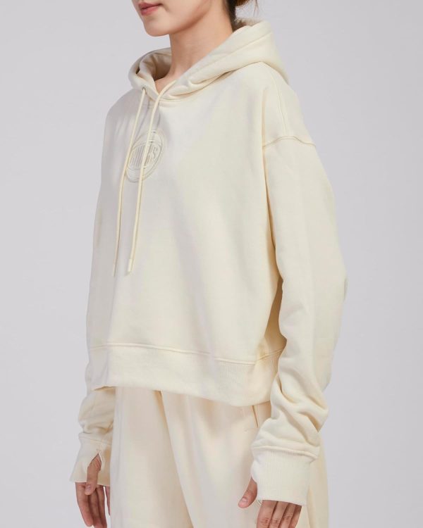 Womens NBA Neutral Cropped Pullover Hoodie - Image 152