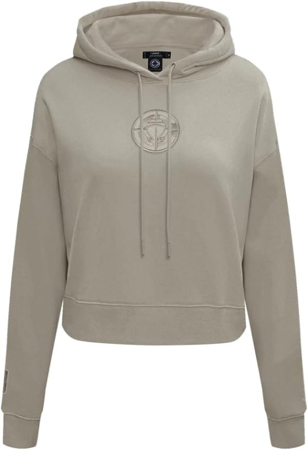Womens NBA Neutral Cropped Pullover Hoodie - Image 155