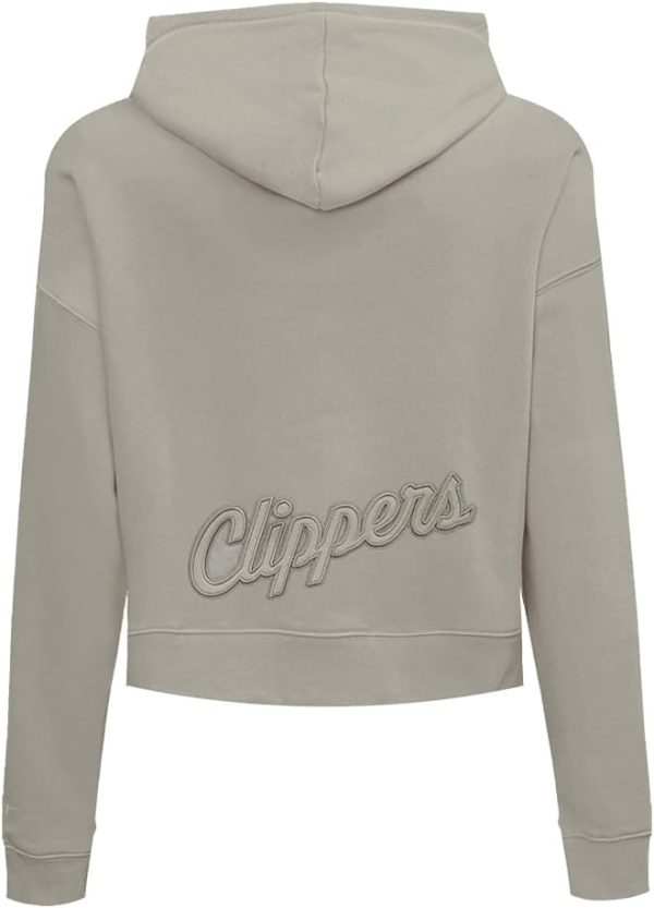 Womens NBA Neutral Cropped Pullover Hoodie - Image 156