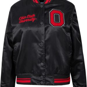 Womens College Classic Essentials Satin Jacket