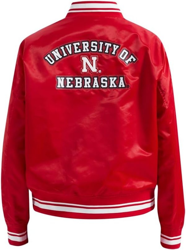 Womens College Classic Essentials Satin Jacket - Image 9