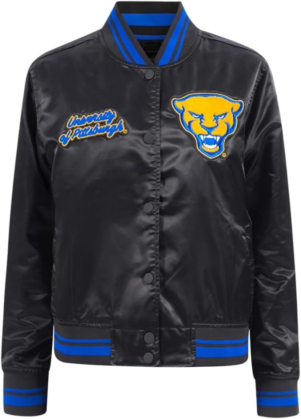 Womens College Classic Essentials Satin Jacket - Image 12