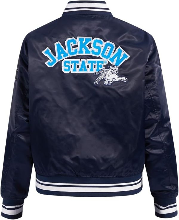 Womens College Classic Essentials Satin Jacket - Image 25