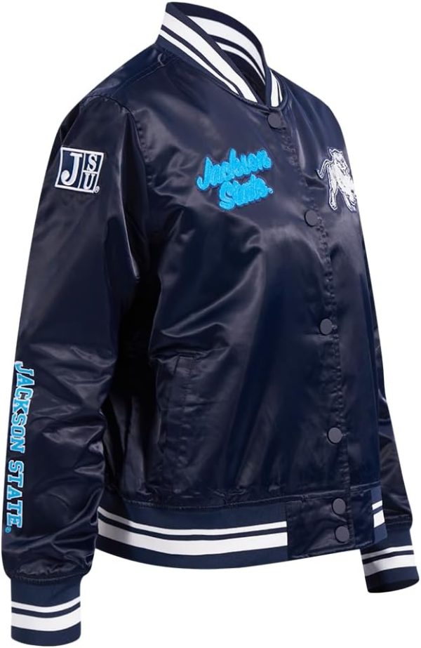 Womens College Classic Essentials Satin Jacket - Image 26