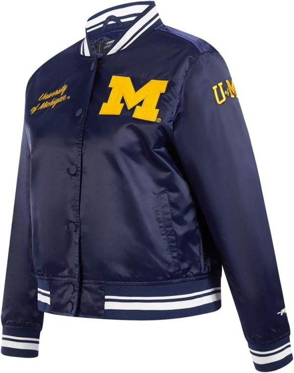 Womens College Classic Essentials Satin Jacket - Image 29