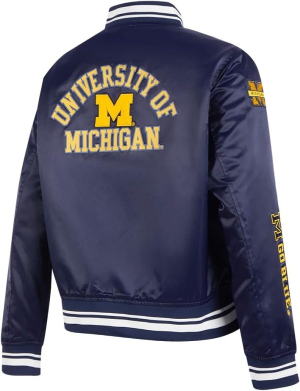 Womens College Classic Essentials Satin Jacket - Image 30