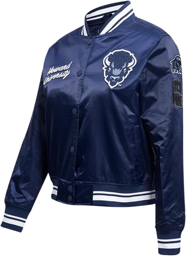 Womens College Classic Essentials Satin Jacket - Image 35