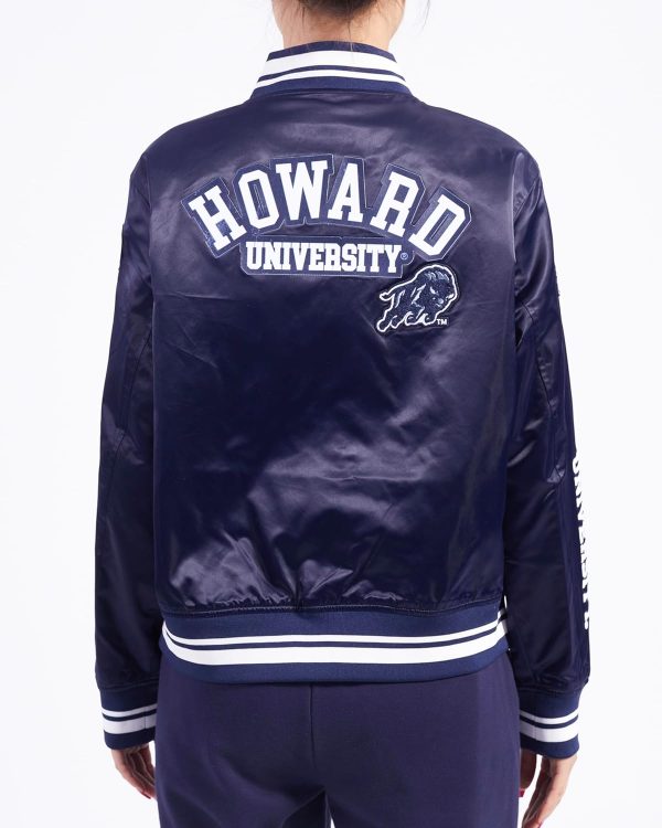 Womens College Classic Essentials Satin Jacket - Image 37