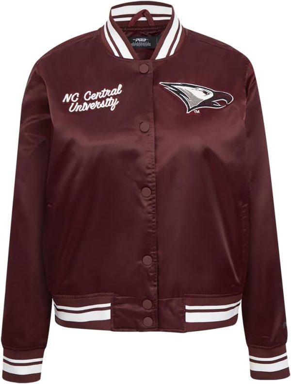 Womens College Classic Essentials Satin Jacket - Image 41