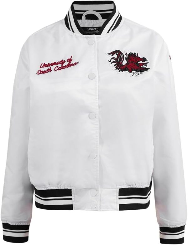 Womens College Classic Essentials Satin Jacket - Image 48