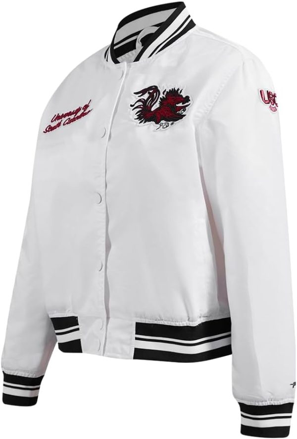 Womens College Classic Essentials Satin Jacket - Image 50