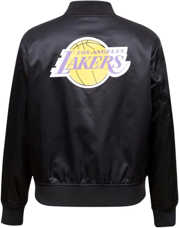 Womens NBA Classic Chenille Satin Jacket - Image 22