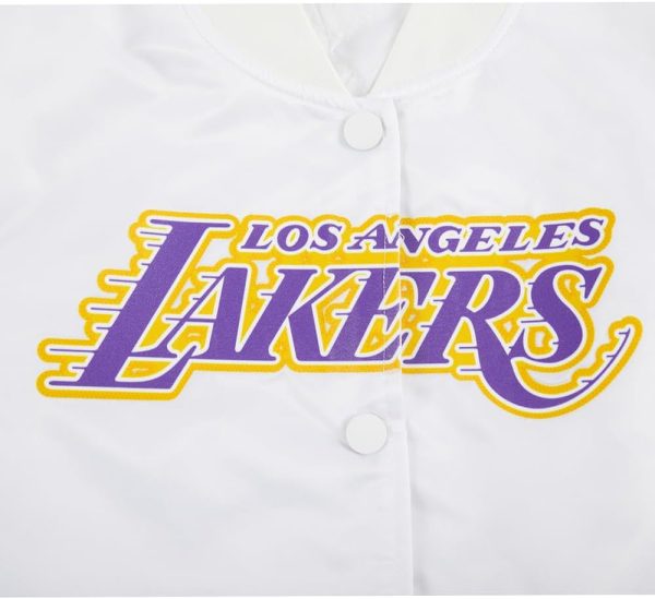 Womens NBA Classic Chenille Satin Jacket - Image 31