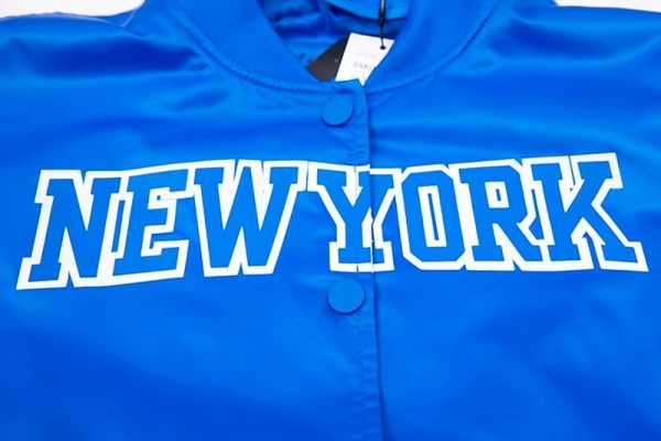Womens NBA Classic Chenille Satin Jacket - Image 37