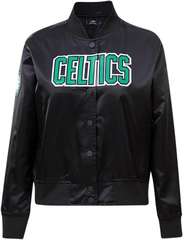 Womens NBA Classic Chenille Satin Jacket - Image 54