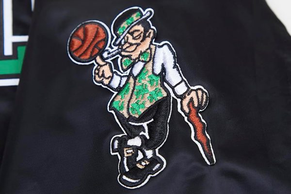 Womens NBA Classic Chenille Satin Jacket - Image 60