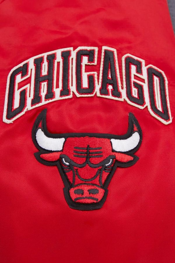Womens NBA Classic Chenille Satin Jacket - Image 66