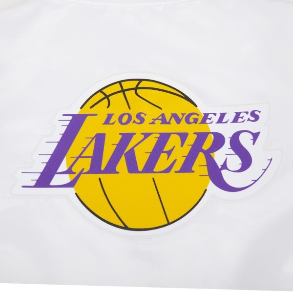 Womens NBA Classic Chenille Satin Jacket - Image 5