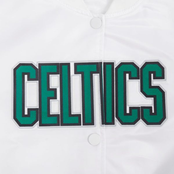 Womens NBA Classic Chenille Satin Jacket - Image 16
