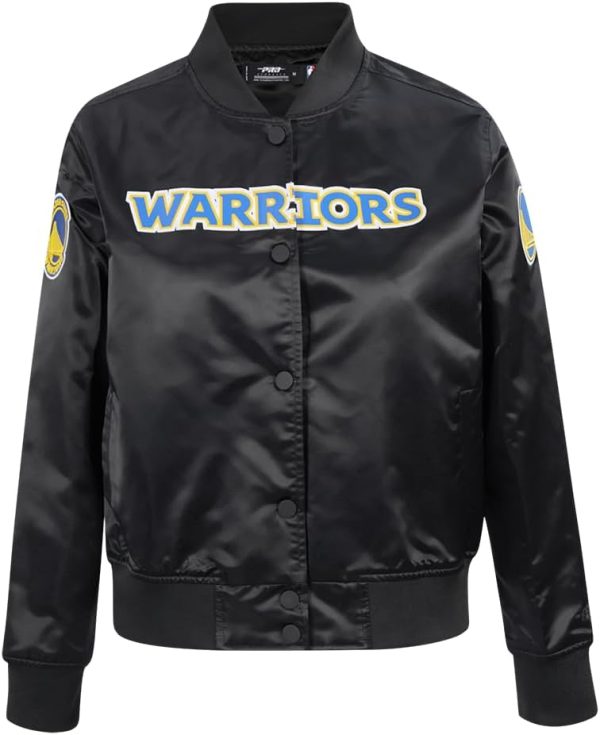 Womens NBA Classic Chenille Satin Jacket - Image 19